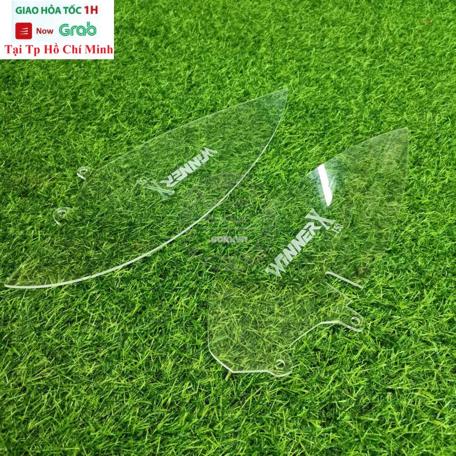 Cặp Ốp Hông (Ốp Sườn) Che Ben Mica Dầy 5li Dành Cho Winner X, Satria, Raider Đủ Pát Ốc Gắn