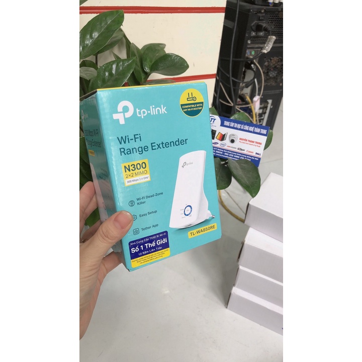 Bộ kích sóng WIFI TP-Link TL-WA860RE Tốc độ N300Mbps - Hàng Chính Hãng BH 24 Tháng