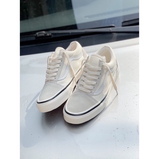 Giày vans kem [chính hãng] giày sneaker thấp