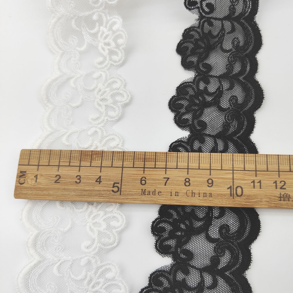 Đồ trang trí tự làm Thêu ren Trim 1Mét Vải viền ren Dùng Để May Quần Áo