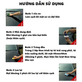 Dung dịch Phủ bóng xe Auto Ceramic Coating MR FIX 9H 30ml