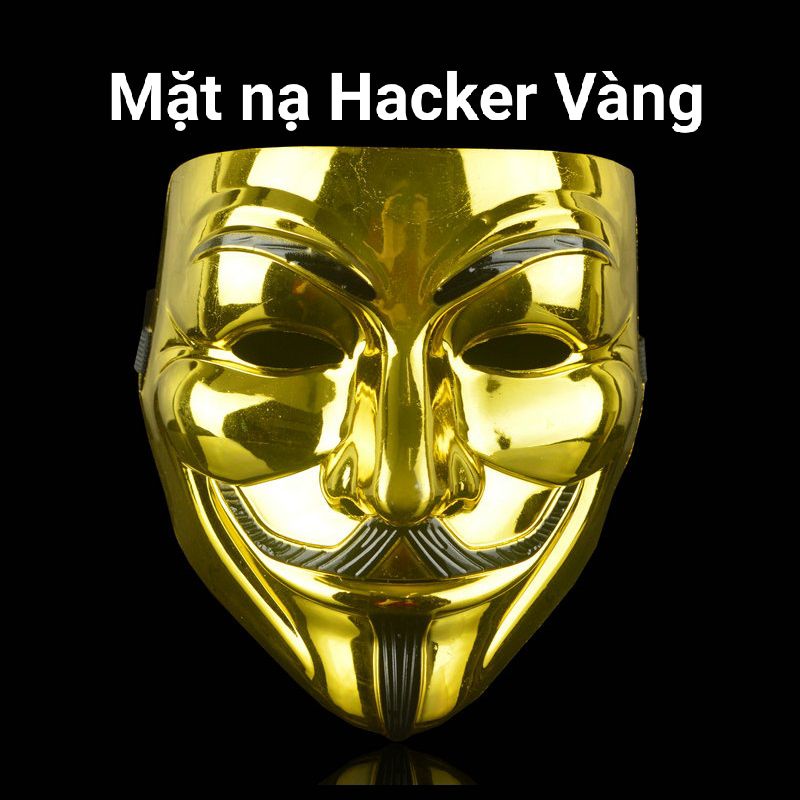 MẶT NẠ HACKER Anonymous siêu ngầu nhiều màu sắc cho khách lựa chọn