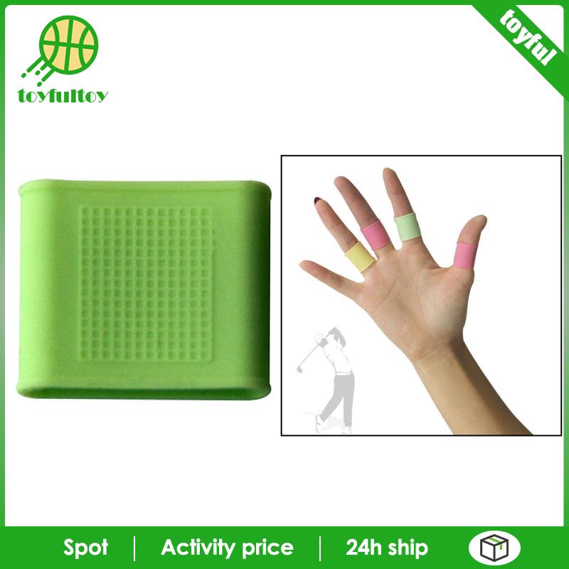 Bọc Ngón Tay Đánh Golf Bằng Silicon Mềm Màu Vàng 23mm