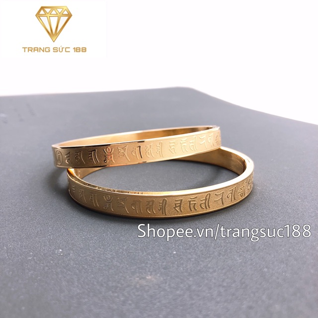 Vòng tay titan Om Mani Padme Hum