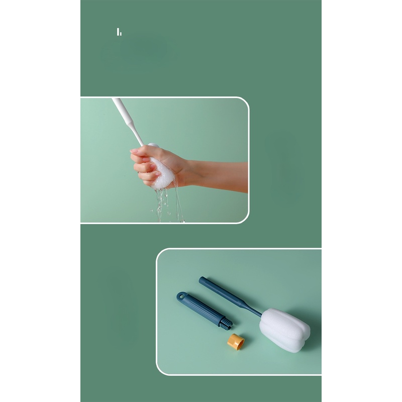 Cọ Rửa Ly Tay Cầm Dài Tiện Lợi