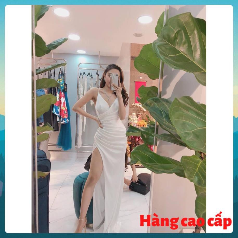 (Hàng cao cấp) Đầm dự tiệc body hai dây xẻ đùi quyến rũ Seexy Dress | BigBuy360 - bigbuy360.vn