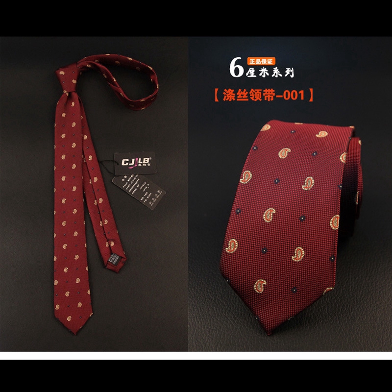 Cà vạt EFAN họa tiết kẻ sọc chấm bi nhiều mẫu tùy chọn bản rộng 6cm thời trang thanh lịch dành cho nam