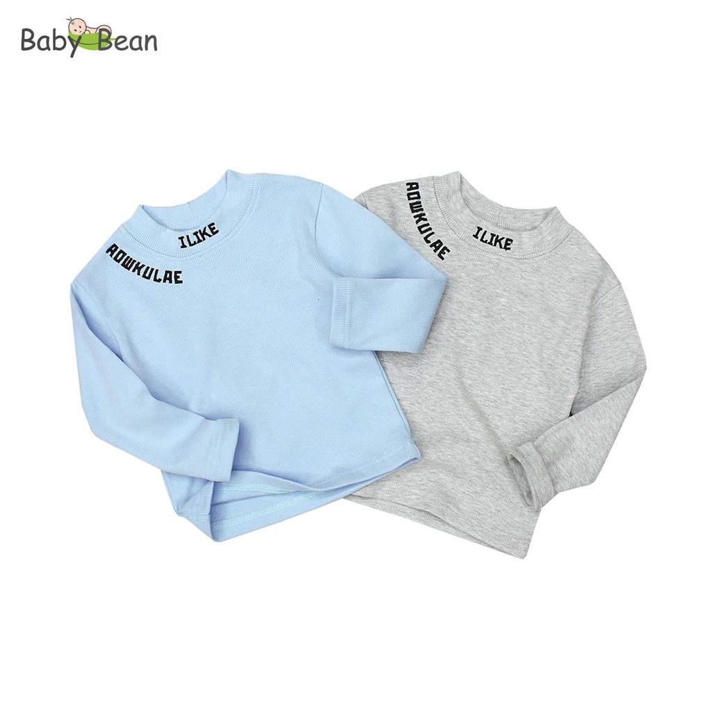 Áo Thun Cotton tay dài Bo Gân Bé Trai BabyBean (8kg-35kg)