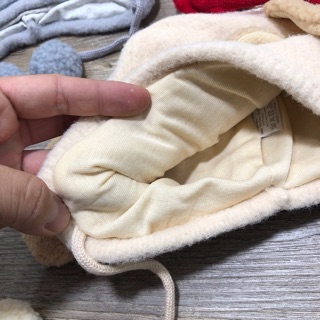 Mũ nỉ hình cún con đáng yêu,