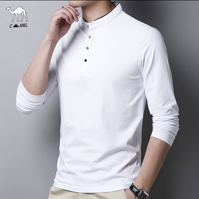 [ Mã 12FASHIONSALE1 giảm 10K đơn 50K ] Mới Áo polo Tay Dài Thời Trang Dành Cho Nam | BigBuy360 - bigbuy360.vn