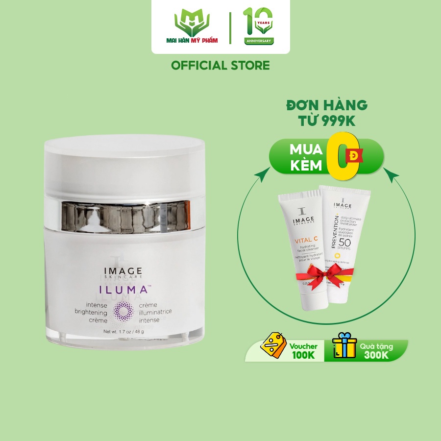 Kem mờ nám sáng da Image Skincare Iluma Intense Brightening Crème 48g - Mỹ Phẩm Mai Hân