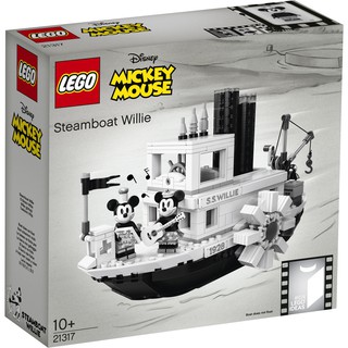 21317 Đồ chơi lắp ráp Iego Ideas Disney Mickey Mouse Steamboat Willie