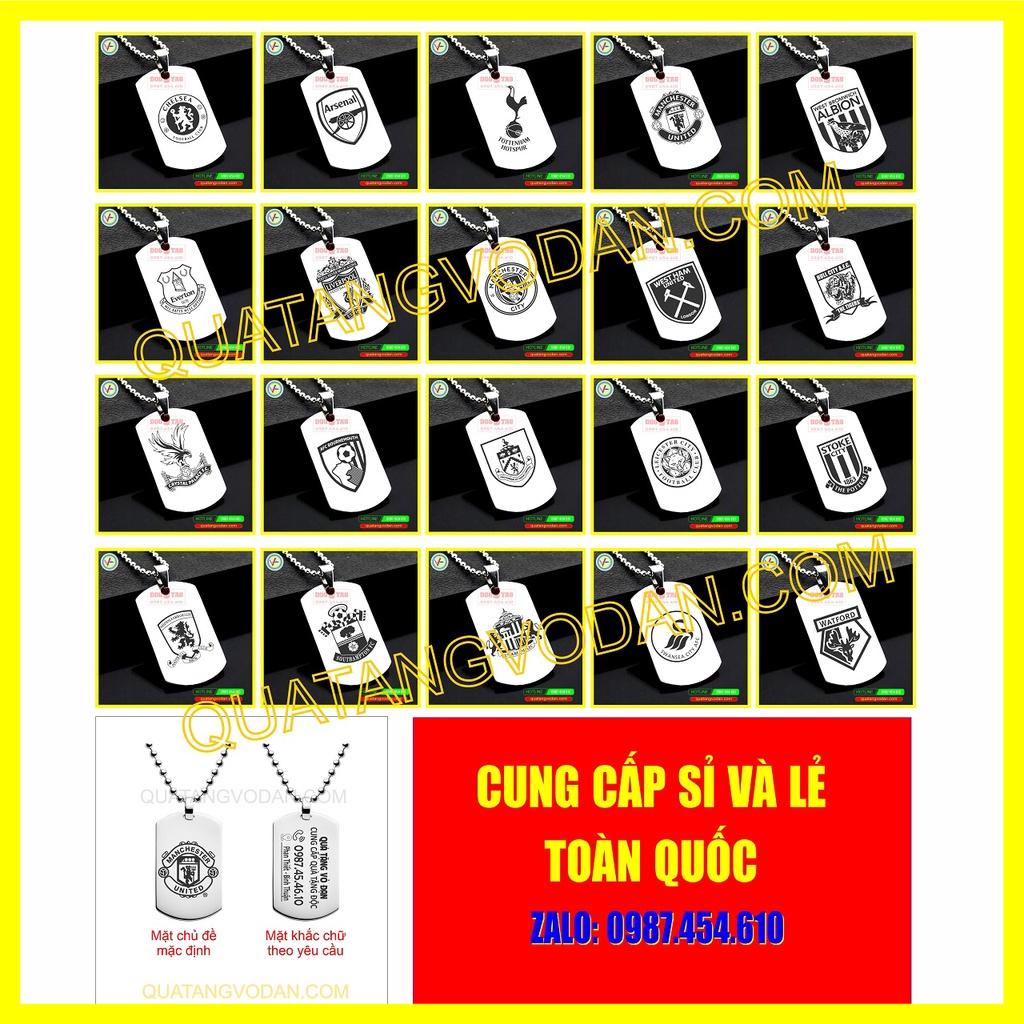 Dây chuyền Thẻ bài dogtag đội Bóng NH A.nh | QUÀ TẶNG LƯU NIỆM
