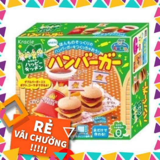 ( KIBO ) Popin Cookin bộ Hamburger- đồ chơi nấu ăn tự làm bánh Nhật Bản
