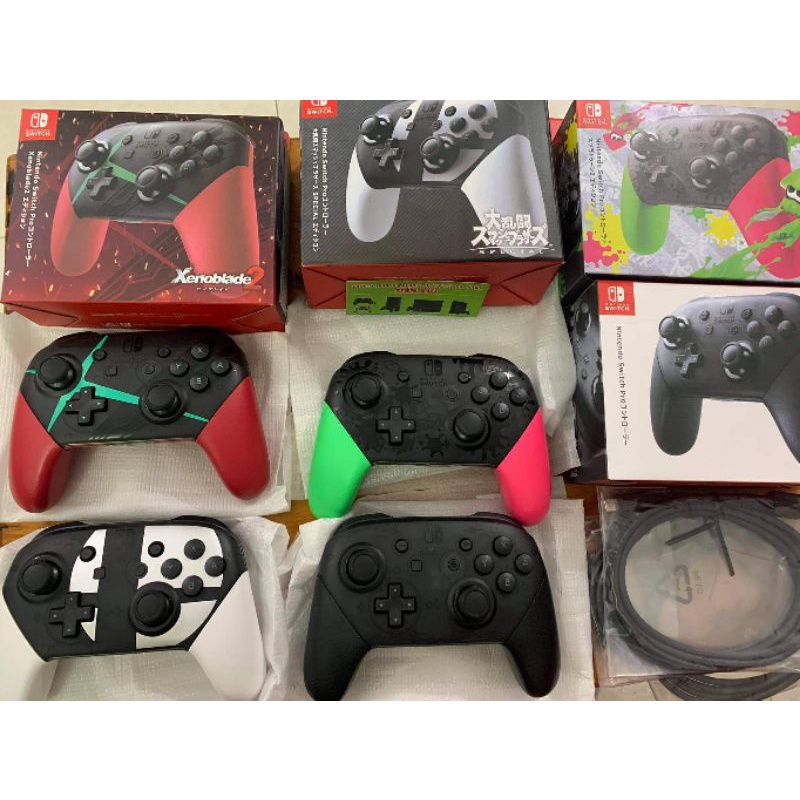 Tay cầm nintendo switch ipega pro ,IINE ,Dobe Tay Pro cho Nintendo Switch Oled V1 V2 Lite hãng iine Aolion