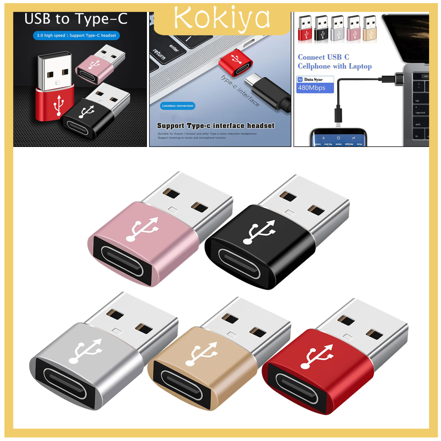 Đầu Chuyển Đổi Usb Sang Usb C 2 Trong 1 Cho Laptop / Pc | BigBuy360 - bigbuy360.vn