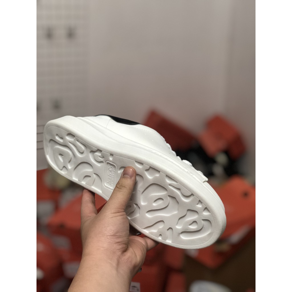 Giày Sneaker Mcq Trắng, Giày MC Queen Tăng Chiều Cao 5cm Đủ Size Nam Nữ