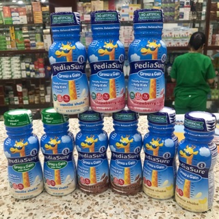 ❤️ Sữa Pediasure nước Vani,Dâu,Chất xơ , Chuối , Socola 237ml-Mỹ