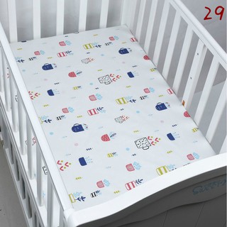 Bộ ga trải giường vải cotton chuyên dùng cho bé sơ sinh