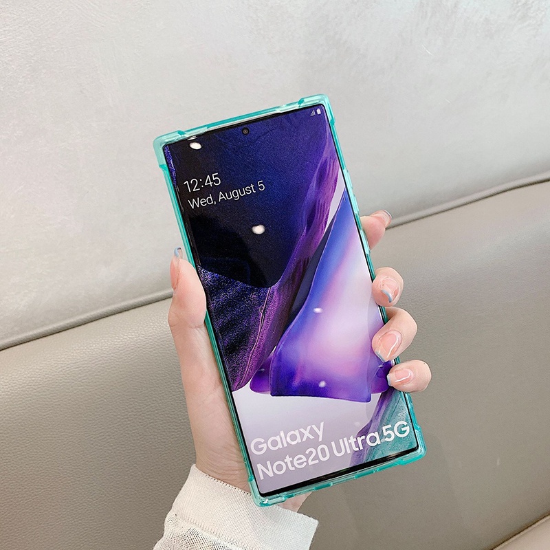 Ốp Điện Thoại Chống Sốc Có Ngăn Đựng Thẻ Cho Samsung Galaxy S21 S20 FE S10 Note 10 Plus 20 Ultra