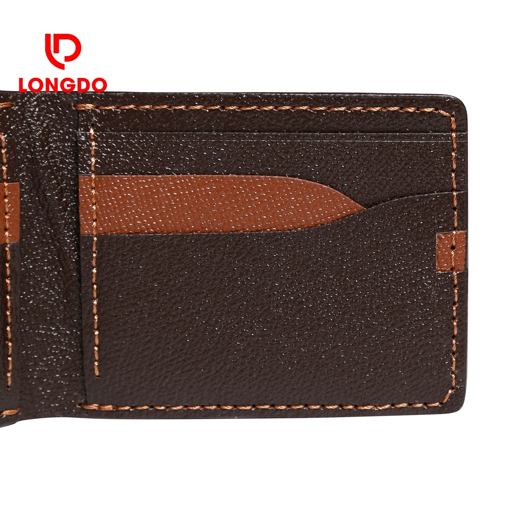 Ví da nam giá rẻ - Cam kết 100% da bò thật - Bảo hành 5 năm - Thương hiệu uy tín Longdo Leather - B05