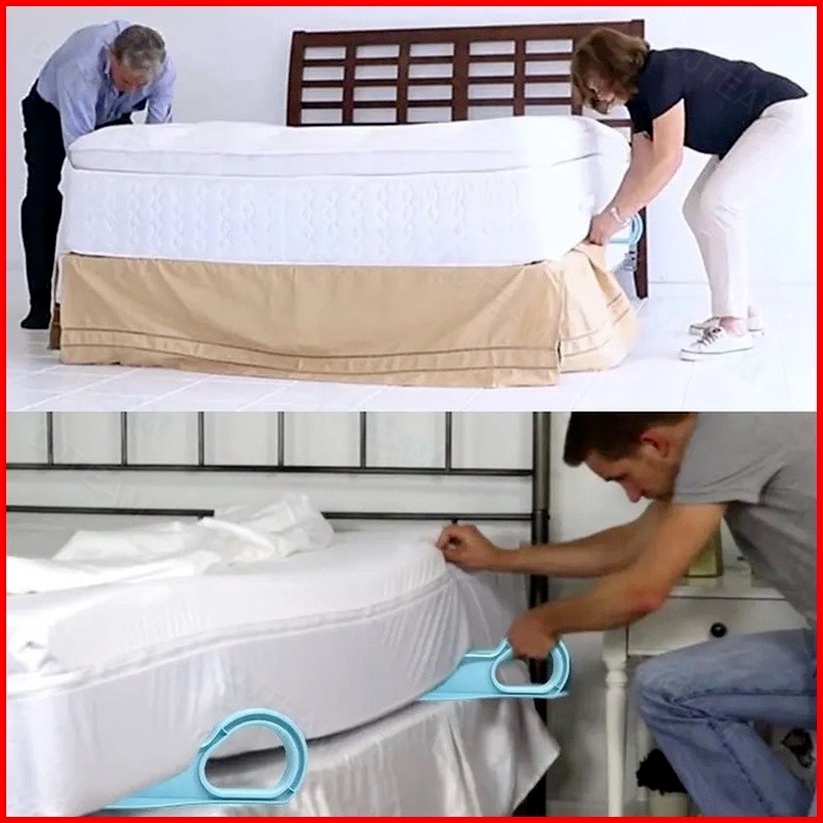 1 Cặp Dụng Cụ Nâng Tấm Nệm Thiết Kế Tiện Dụng Cho Gia Đình