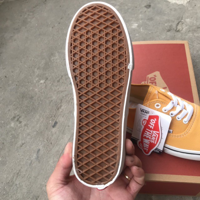 GIÀY V CLASSIC VÀNG (Full box + Bill)