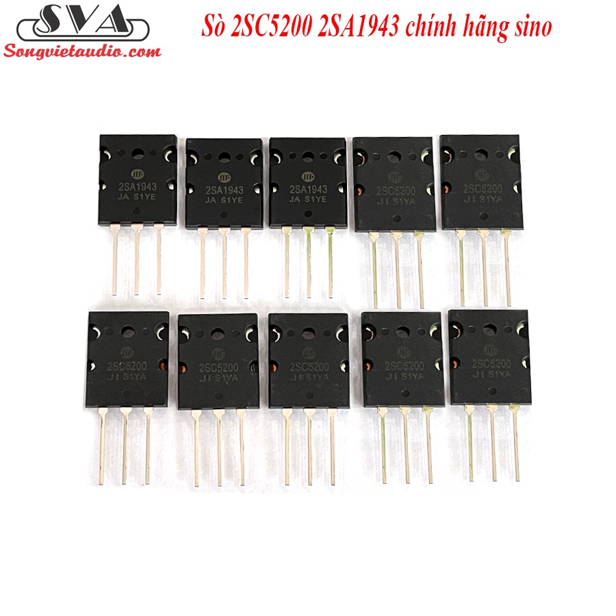 Sò 2SC5200 2SA1943 chính hãng sino - CẶP