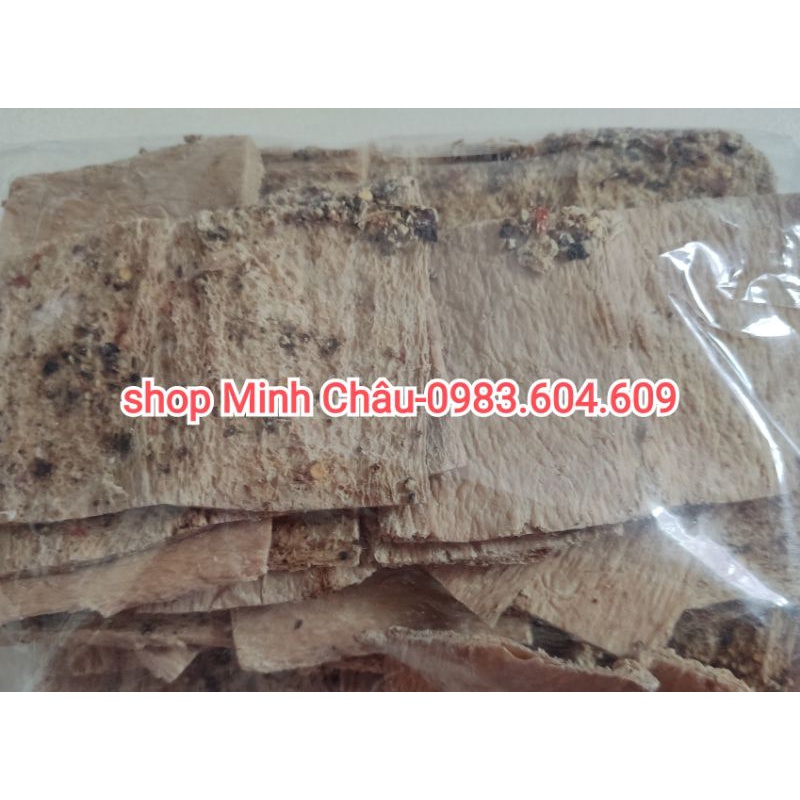 Khô cá đuối tiêu ăn chay/ ăn tương - 500gram