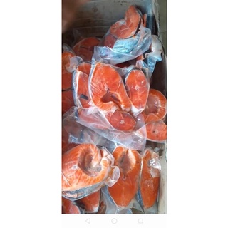 CÁ HỒI CẮT KHOANH LOẠI 1-1KG