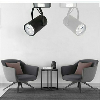 Đèn rọi ray SoLo trắng/ đen công suất 3-30w