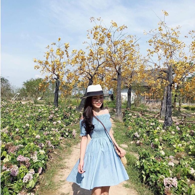 Váy trễ vai siêu xinh