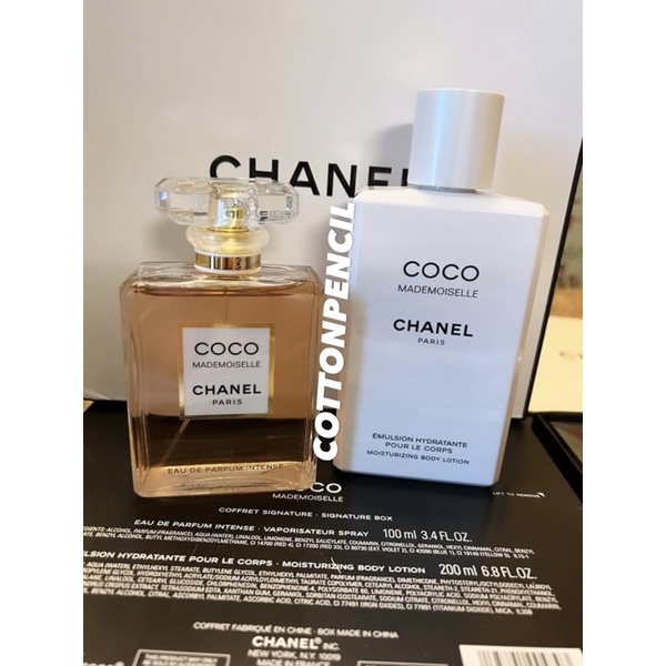 Set Nước Hoa Và Body Lotion CHA.NEL COCO MADEMOISELLE INTENSE