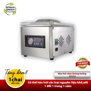Máy Ép Chân Không Công Nghiệp VCC02.Hút Đa Dạng Mọi Loại Thực Phẩm.Hàng SGE Thailand Chất Lượng Cao Số 1 !!f