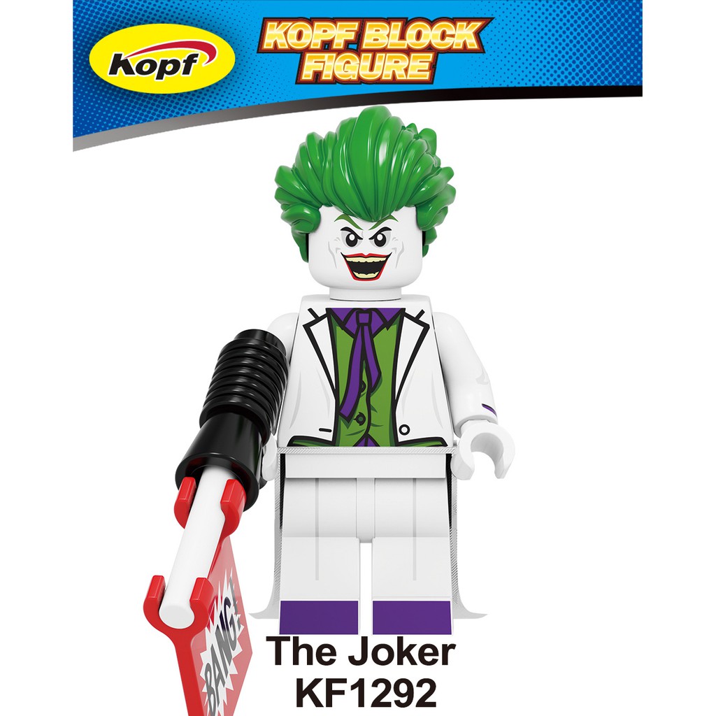 Minifigures Marvel DC Các Mẫu Nhân Vật Joker Mới Ra Siêu Đẹp KF6110