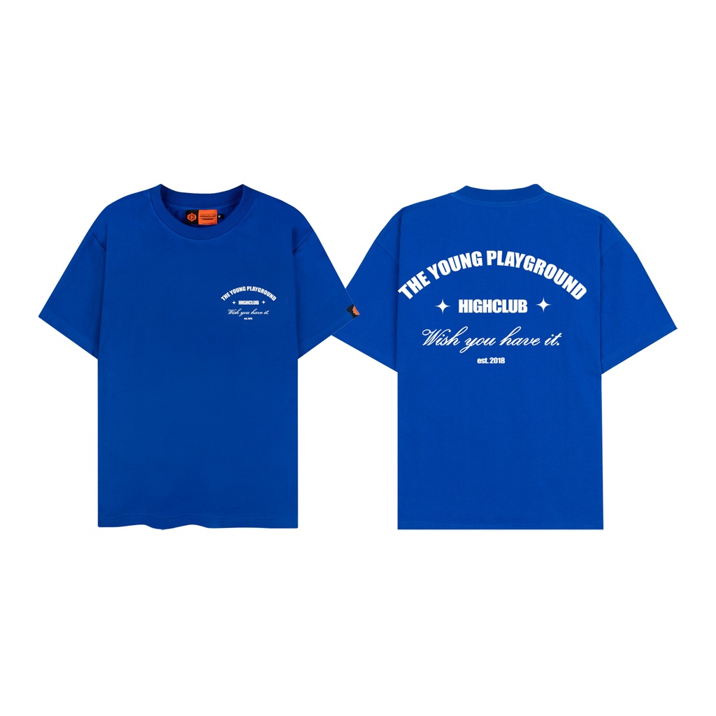 Áo Thun THE YOUNG PLAYGROUND Tay Lỡ Unisex Nam/Nữ màu 6 Màu Cổ Tròn - HIGHCLUB Brand Chính Hãng