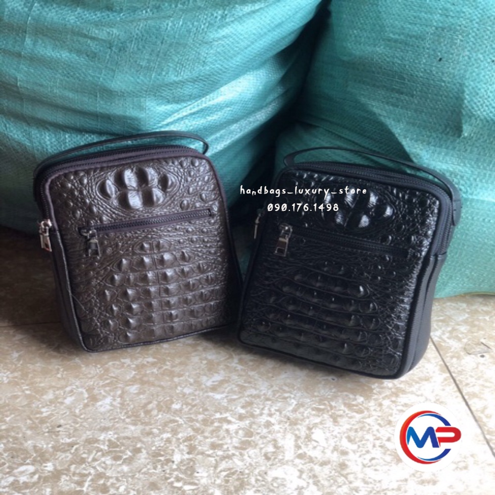 ❤️FREESHIP❤️ Túi đeo chéo da cá sấu