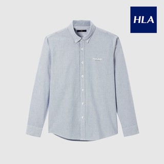 Áo Sơ Mi Nam Dài Tay HLA Oxford Long Sleeve Shirt