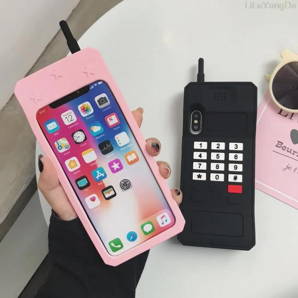 Ốp Điện Thoại Silicone Mềm Họa Tiết Hoạt Hình Cho iPhone 6 6s 7 8 Plus X XR XS 11 12 Pro Max SE 2020