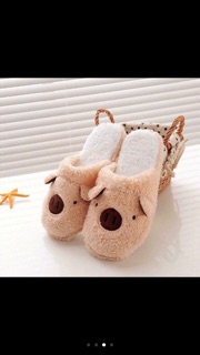 Dép bông hình thú siêu cute