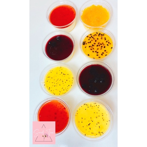 Panna cotta trái cây size L