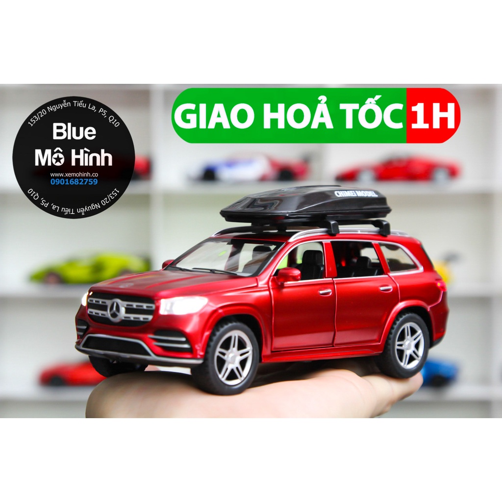 Blue mô hình | Xe mô hình Mercedes GLS New SUV 1:32