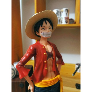 Mô hình one piece monkey d. luffy đứng 3 đầu - 23 cm