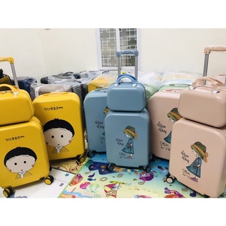 BỘ 3 VALI KÈM CỐP SIZE: 14/20/24
