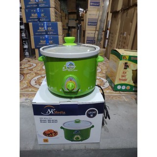 NỒI KHO CÁ, RUỘT NỒI , NẤU CHÁO CHẬM ĐIỆN NKMEDIA XANH LOẠI 1,5L VÀ ĐẠT TƯỜNG 2,5L
