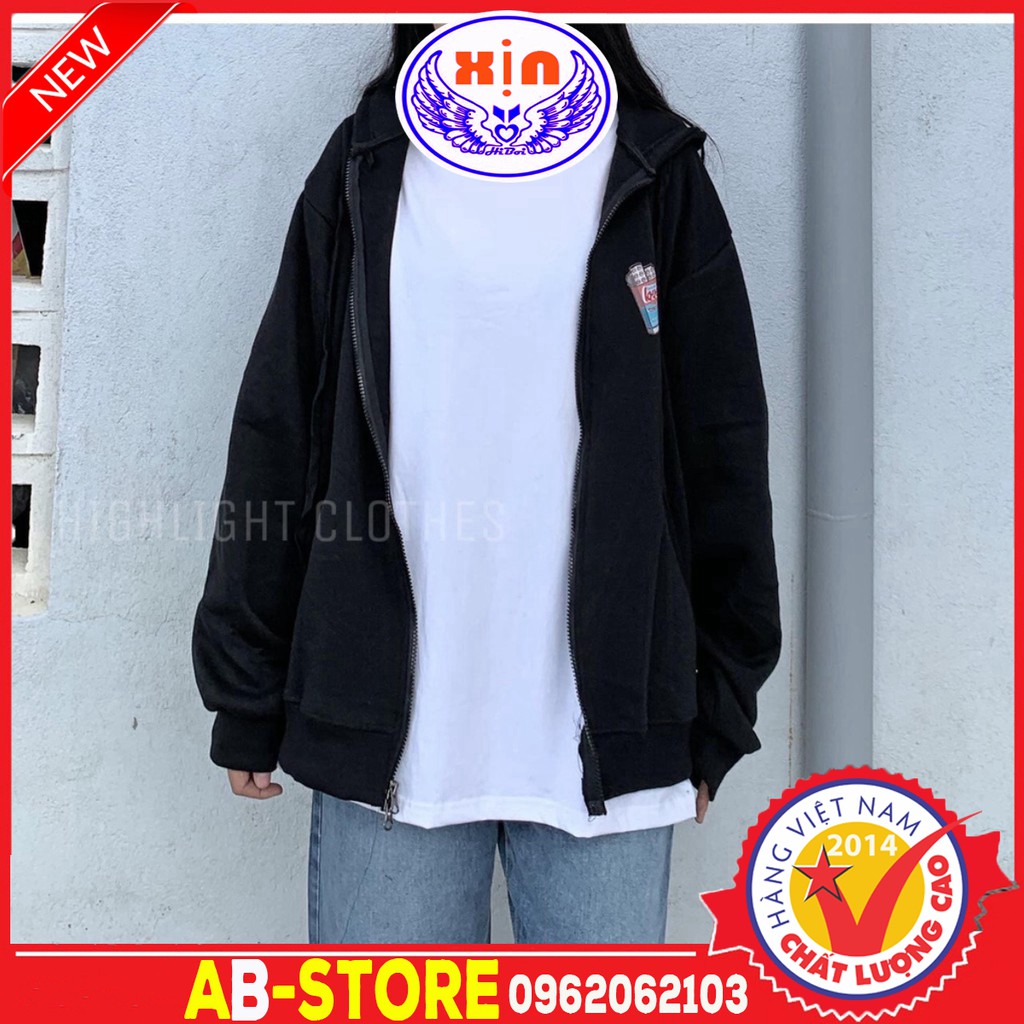 (loại dày) Áo khoác Hoodie zip INSANE LOVE  Mới mới