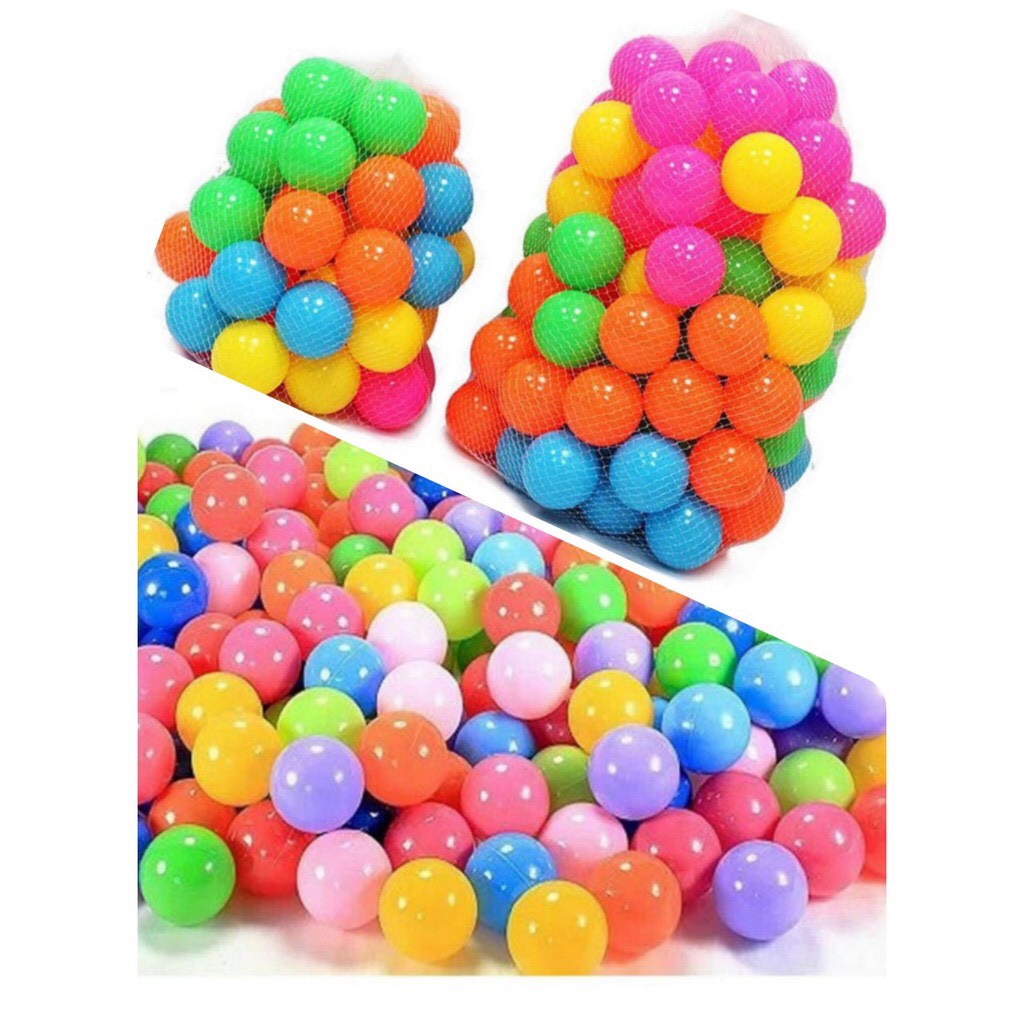 100 quả bóng nhựa cho hàng Việt Nam chất lượng cao [Dùng cho nhà banh, Lều]