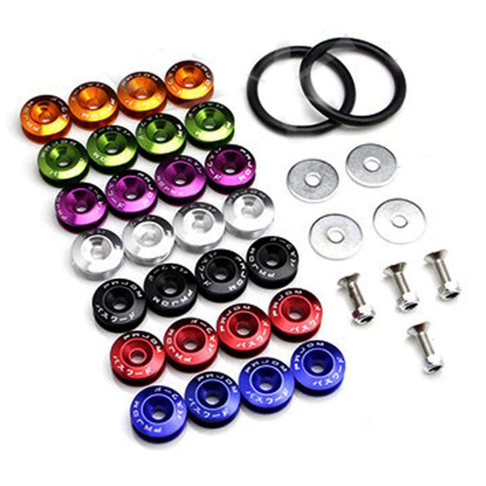 Bộ 1 Cái Chốt Cố Định Tấm Cản Trước / Sau Xe Hơi JDM