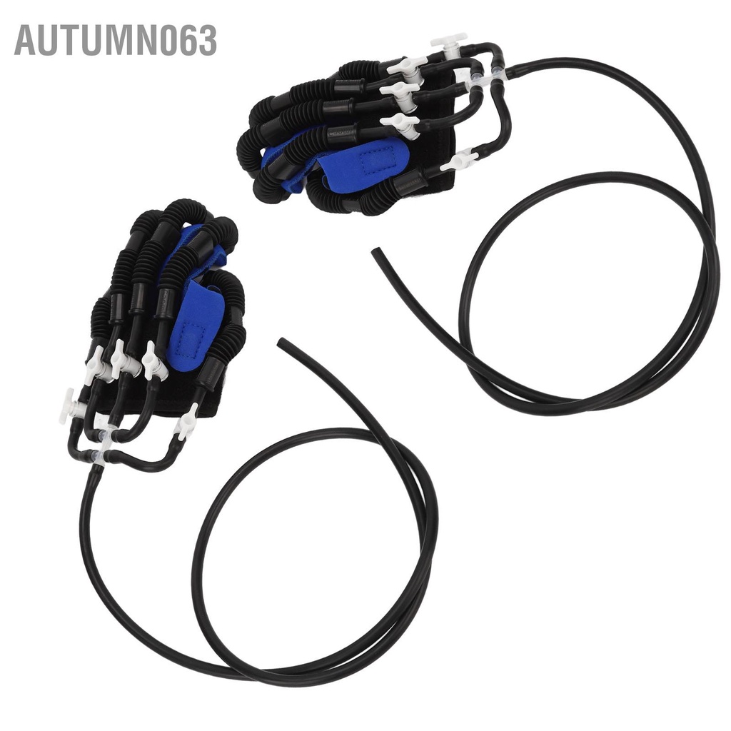 Autumn063 Trẻ em Ngón tay phục hồi chức năng Robot thay thế Găng nhựa sợi khí Van ngón Người huấn luyện cho trẻ XS 28cm * 15cm * 5cm