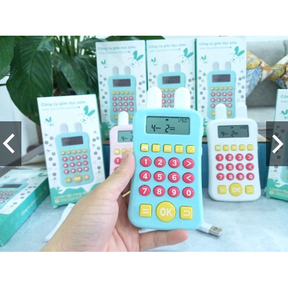 MÁY LUYỆN TÍNH NHẨM CHO TRẺ GIÚP BÉ HỌC TOÁN NHIỀU TÍNH NĂNG RÈN KỸ NĂNG TƯ DUY CHO BÉ
